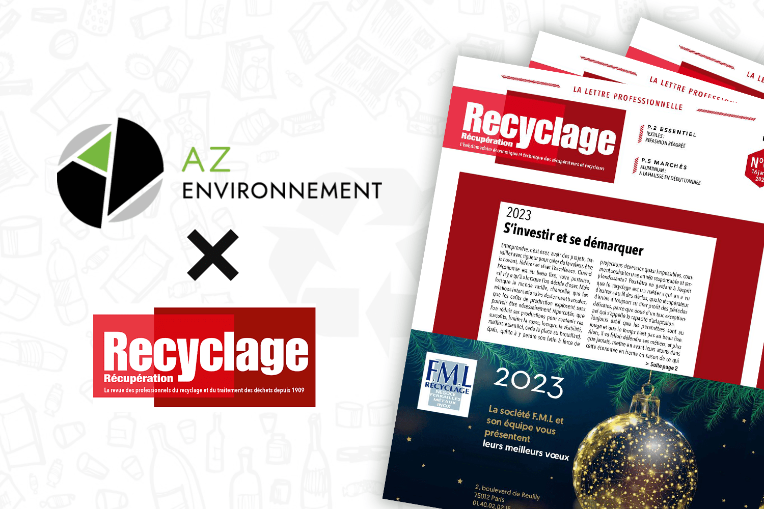 Collaboration AZ Environnement et Recyclage Récupération