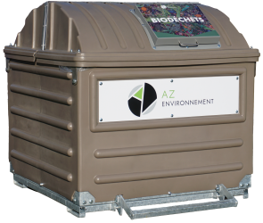 Conteneur de tri pour les biodéchets